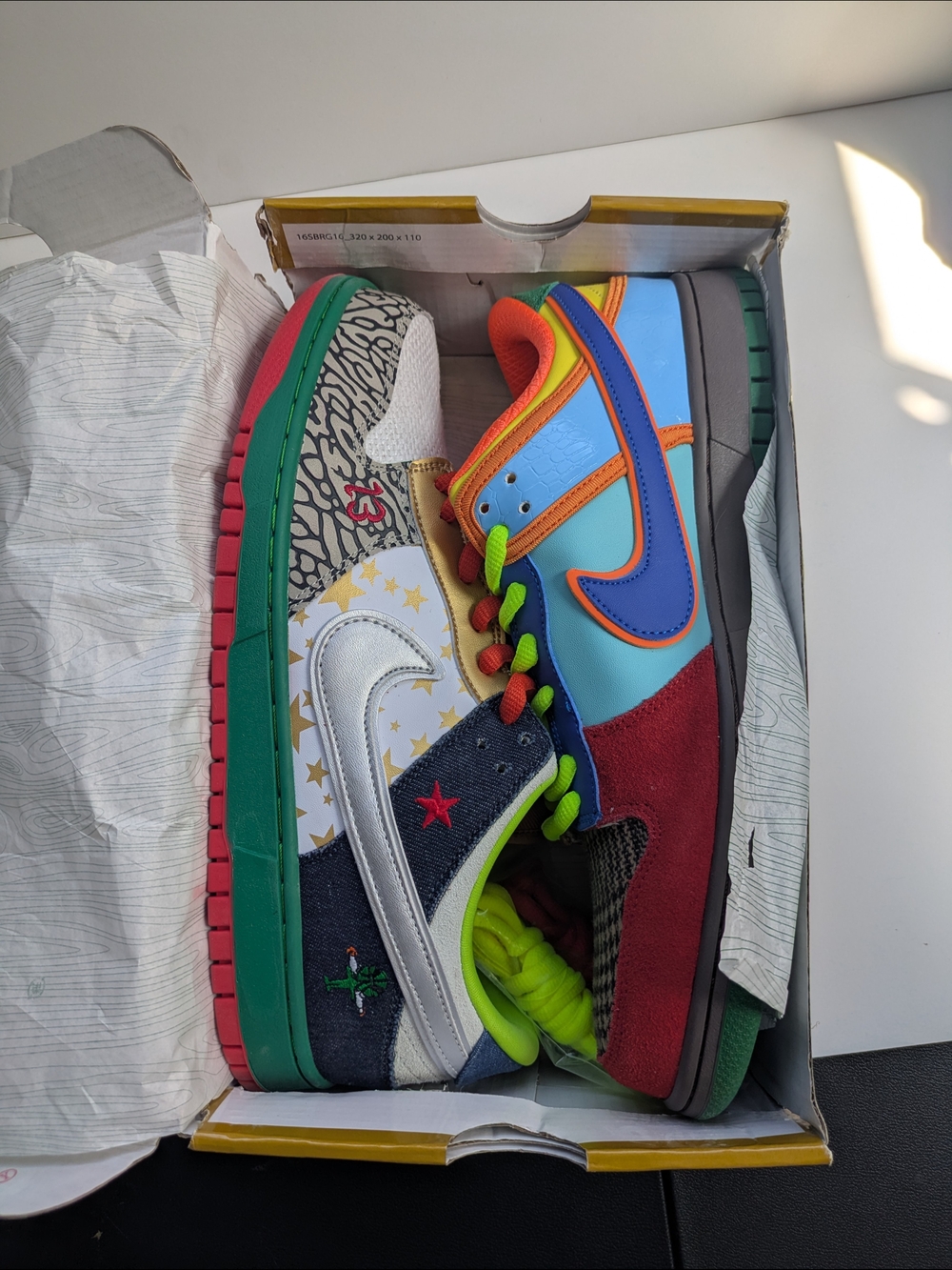 Nike What The Dunk -Size 12 NWT